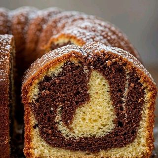Marble Cake Slices