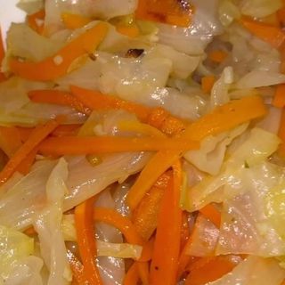 Carrot and cabbage sauce 