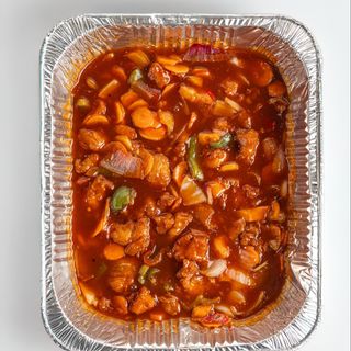 Sweet and Spicy Prawn & Fish Fusion