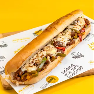 Philly cheesesteak Sub Footlong