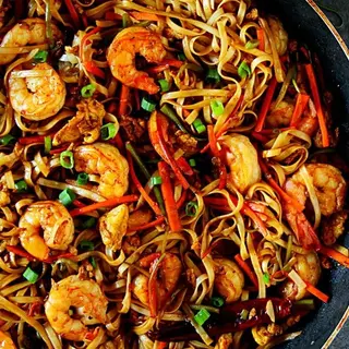Prawns Fried Rice - Medium Portion (650ML Pack)