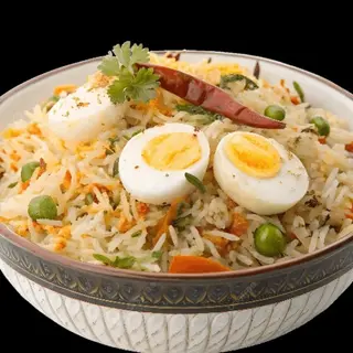 Egg Pulao Rice - Small (400 ML Pack)