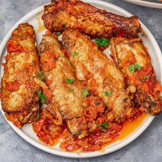 Turkey and fries (Half)