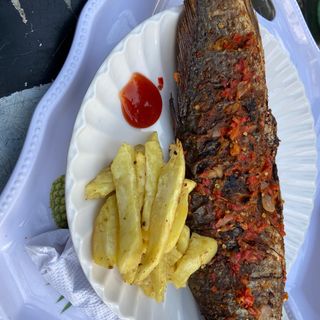 Grilled Croaker Fish