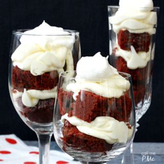 Red Velvet Cake Parfait 