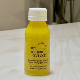 Ginger immune booster shot