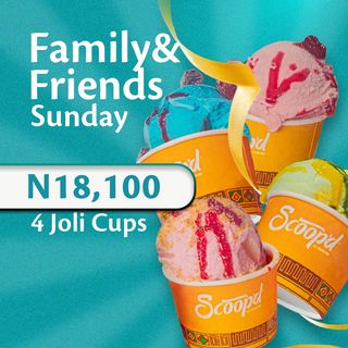 Friends & Family Sunday Special