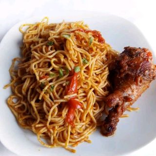 Spaghetti with Chicken 