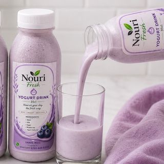 Blueberry yogurt