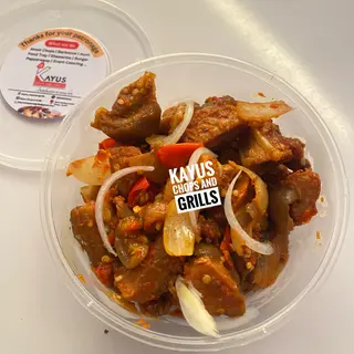 Asun (Roasted Goatmeat)