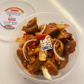 Asun (Roasted Goatmeat)