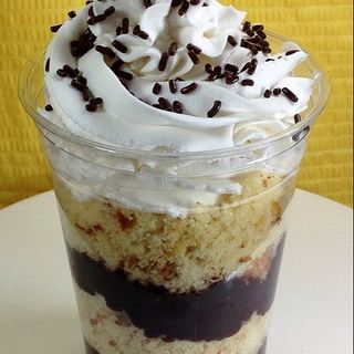 Choclate cake parfait