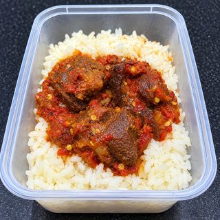 Rice and Beef Combo