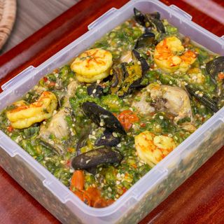 2L Bowl of Seafood Okro