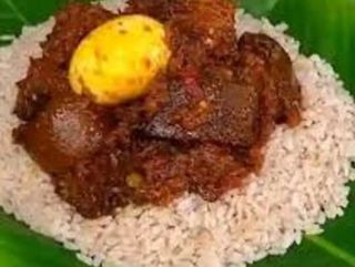 Ofada Rice & Sauce + Assorted and Egg