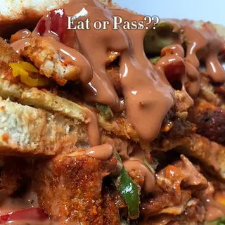 Beef Suya Sandwich 