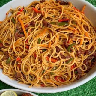 spaghetti with turkey 