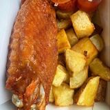 Sweet potato with turkey 