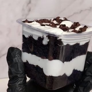 Chocolate Cake Parfait