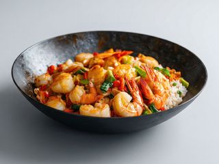 Seafood Wok -With Fried Rice / Fried Noodles + Pet Drink