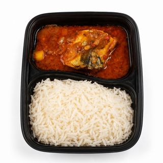 White Rice & Fish Stew