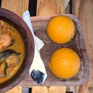 Onunu and Bushmeat Peppersoup