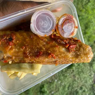 Turkey and chips