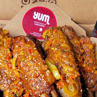 Peppered Turkey wings(medium)