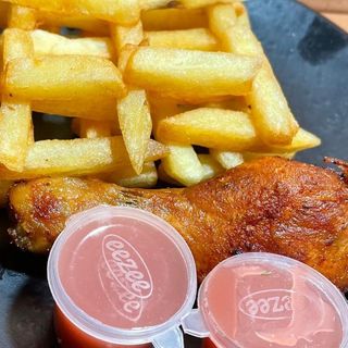 Yum Chicken and chips