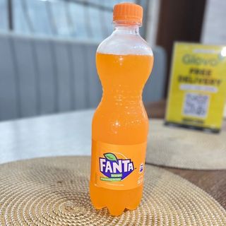 Big plastic Fanta