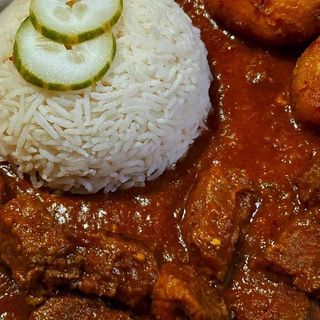 White rice + Buka stew special 
