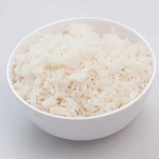 White Rice with stew( 2 scoops)