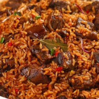 Asun Jollof Rice  ( 2 Scoops)