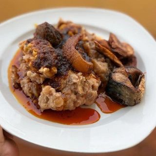 Ewa agoyin   ( 2 scoops)