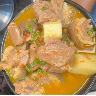 Goat meat pepper soup
