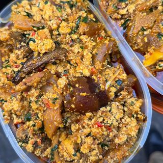 Egusi x PoundedYam 