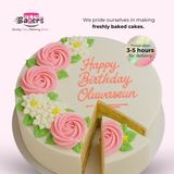 Buttercream Bouquet Cake