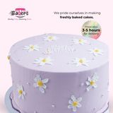 Starry Blossom Cake