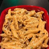 Creamy penne pasta