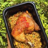 Basmati Fried Rice x Peppered Chicken x Drink