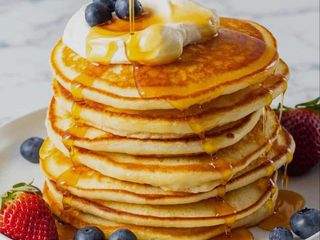 Vanilla pancakes