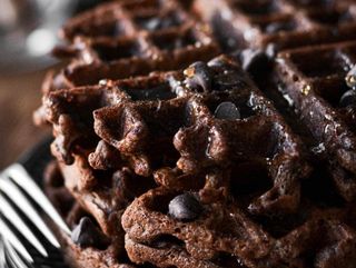 Chocolate waffles