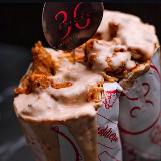 Meduim beef shawarma without sausage