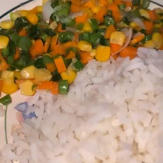 White Rice & Tomato Stew