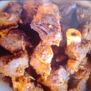 Peppered Goatmeat