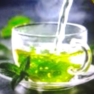 Herbal green tea
