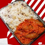 Kpomo Rice & Beans Plate