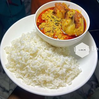 Egusi & Chicken Rice