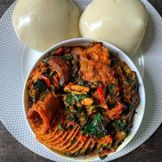 Assorted Efo Plate