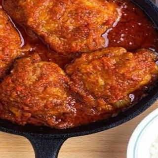 Fried Chicken in stew